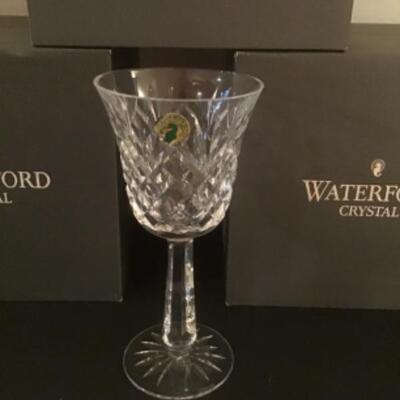 E - 468   Set of 4 Waterford Avonmore Wine Goblets 