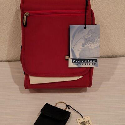 Lot 5: NEW Travel Pack and Liz Claiborne Keychain Pouch