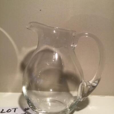 E - 475. Waterford Pitcher 