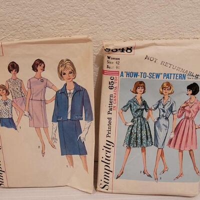 Lot 16: (10) Vintage 1970's Sewing Patterns 