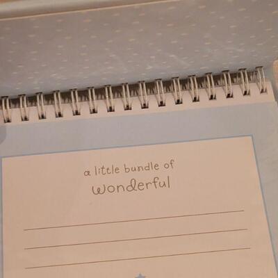 Lot 23: NEW Baby Music Box, Baby Book and Album 