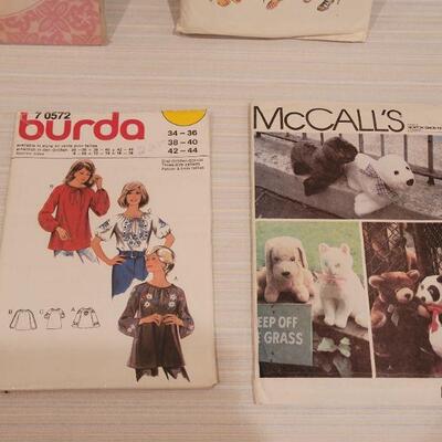Lot 38: Vintage Sewing Patterns 