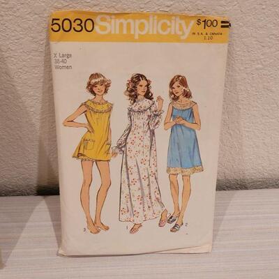 Lot 38: Vintage Sewing Patterns 