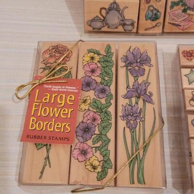 Lot 42: NEW Rubber Stamp Sets (3)