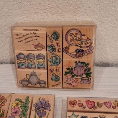 Lot 42: NEW Rubber Stamp Sets (3)