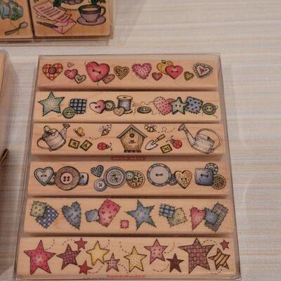Lot 42: NEW Rubber Stamp Sets (3)