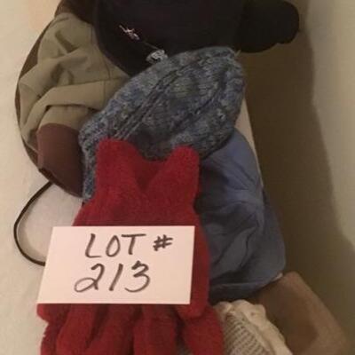 I - 213 Lot of Ladies Hats / Gloves 