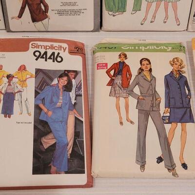 Lot 48: (10) Vintage 1970's Sewing Patterns 