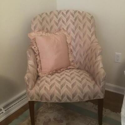 I - 504 Vintage Upholstered Arm Chair 