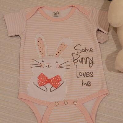 Lot 60: Baby Girl GANTZ Onsie & Bunny