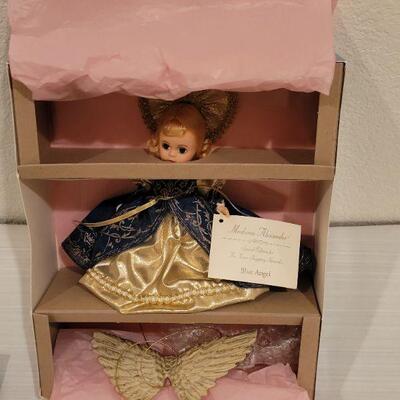 Lot 63: New Vintage MADAME ALEXANDER Blue Angel Doll