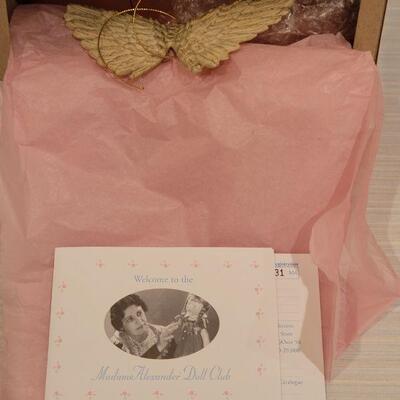 Lot 63: New Vintage MADAME ALEXANDER Blue Angel Doll