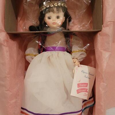 Lot 65: NEW Vintage MADAME ALEXANDER Salome Doll