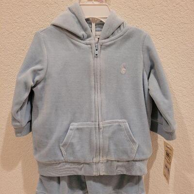 Lot 67: New Ralph Lauren 9 months Velvet Set