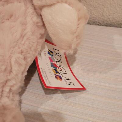 Lot 72: New Baby Book, Bible, Recordable Book & a Douglas Bunny