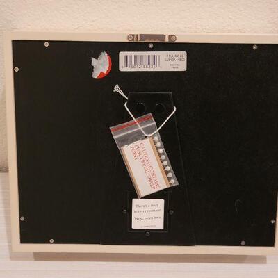 Lot 73: New Shadow Box Frame and Bisque Baby's 1st Spoon