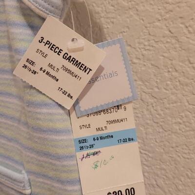 Lot 77: (2) New Baby Boy Outfits 