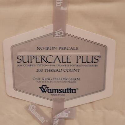 Lot 83: (2) New Wamsutta King Pillow Shams