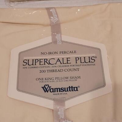 Lot 83: (2) New Wamsutta King Pillow Shams
