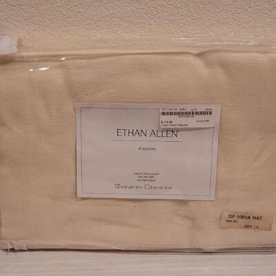 Lot 84: New Ethan Allen Draperies 