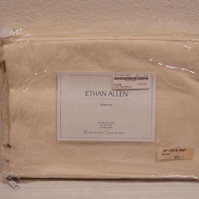 Lot 86: New Ethan Allen Draperies 