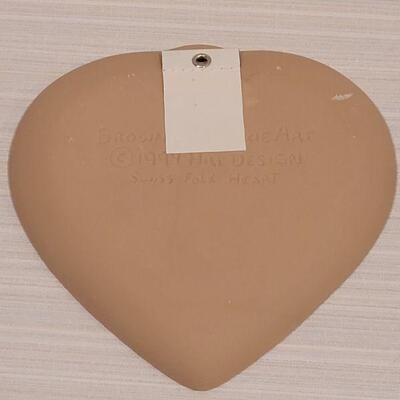 Lot 93: Brown Bag Cookie Art Heart Molds (4)
