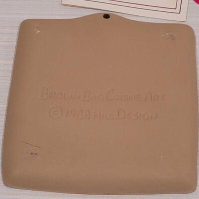 Lot 97: (3) Brown Bag Cookie Art Molds