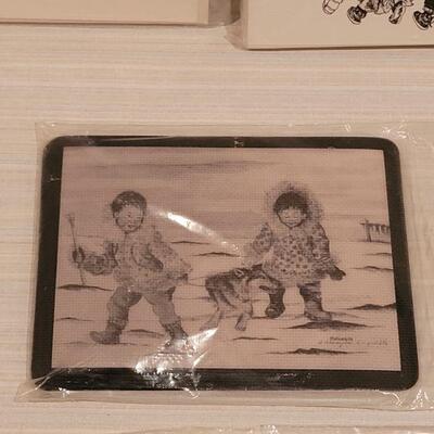 Lot 98: New/Vintage Notecards and Mini Mats