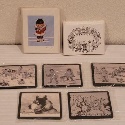 Lot 98: New/Vintage Notecards and Mini Mats