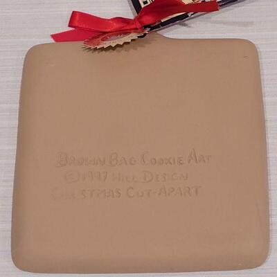 Lot 99: Brown Bag Cookie Art Holiday Molds (2)
