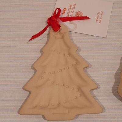 Lot 104: (2)  Christmas Tree Shortbread Cookie Molds