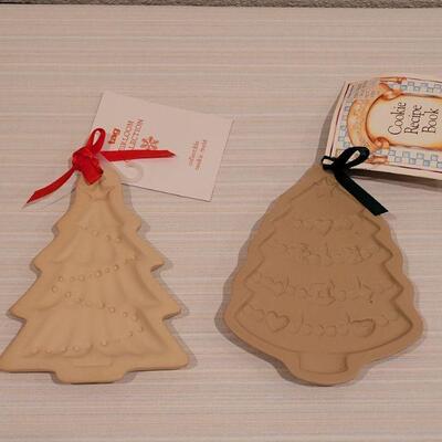 Lot 104: (2)  Christmas Tree Shortbread Cookie Molds