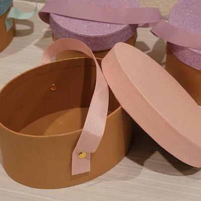 Lot 107: (6) New Easter Egg Boxes