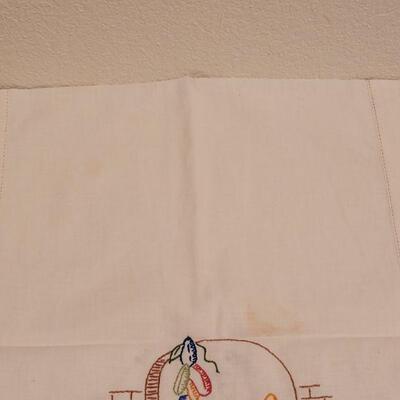 Lot 110: (2) Vintage Needlepoints Table Runners 