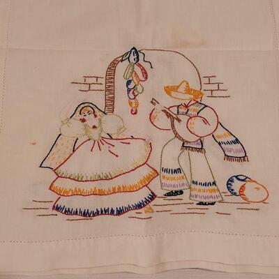 Lot 110: (2) Vintage Needlepoints Table Runners 