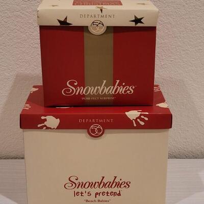 Lot 115: New Snowbabies (2)