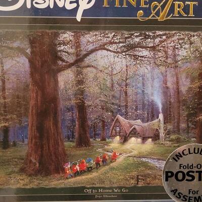 Lot 117: New Disney Fine Art Puzzle - Snow White