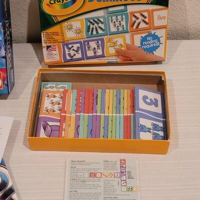 Lot 121: SORRY! Disney Edition and Crayola Color Dominos Game