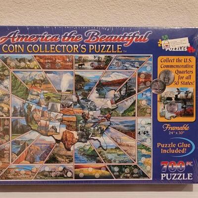 Lot 123: New America the Beautiful Coin Collector's Puzzle