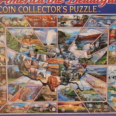 Lot 123: New America the Beautiful Coin Collector's Puzzle