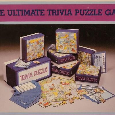 Lot 124: Vintage Trivia Puzzle