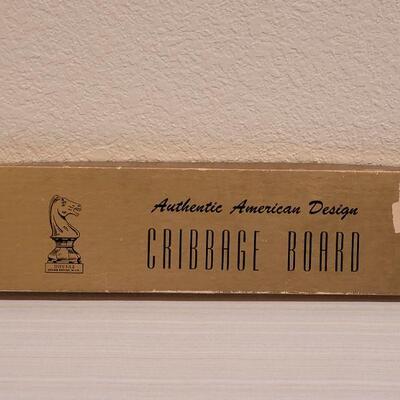 Lot 125: Vintage Drueke Cribbage Board