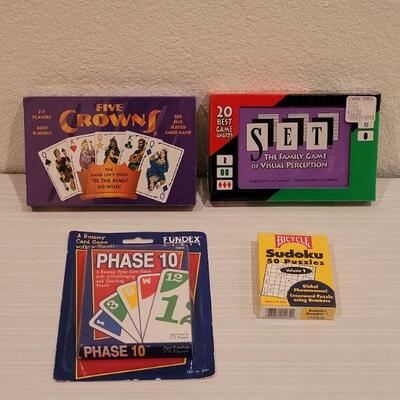 Lot 126: New Card Games Lot (4)