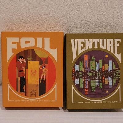 Lot 128: Vintage Foil and Venture Games