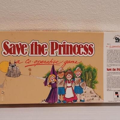 Lot 133: Vintage Save the Princess Board Game