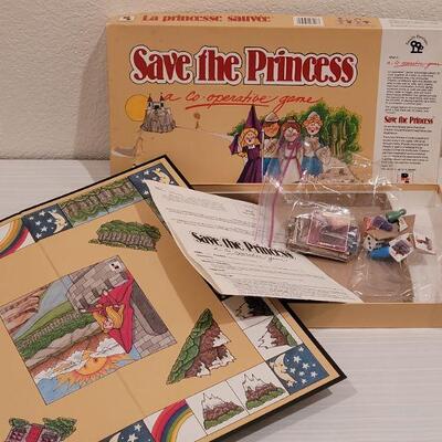 Lot 133: Vintage Save the Princess Board Game