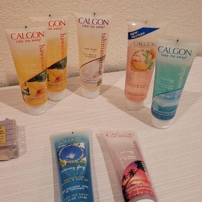 Lot 148:  New Bath Sponges and Soaps