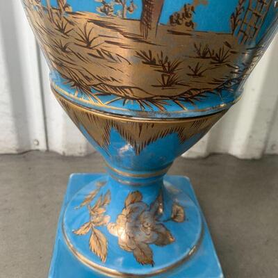 Paris Porcelain Chinoiserie-Decorated Vases, set of 2