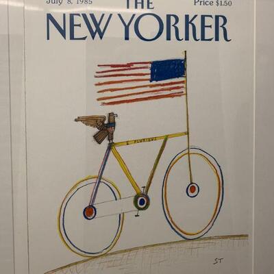New Yorker Magazine Reprint Saul Steinberg