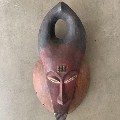 African Mask Brown devil, kwele?
